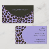 Visitenkarten der Hinterhaut Visitenkarte (Vorne/Hinten)