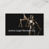 Visitenkarten der Justizbehörden Visitenkarte (Vorderseite)