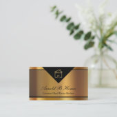 Visitenkarten der Klasse Realtor Visitenkarte (Stehend Vorderseite)