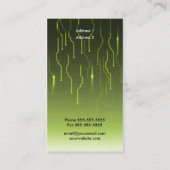 Visitenkarten der Leiterplatte-2 Visitenkarte (Rückseite)