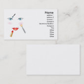 Visitenkarten der Schönheits-#6 Visitenkarte (Vorne/Hinten)