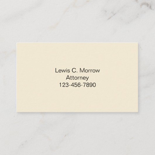 Visitenkarten der Staatsanwaltschaft Visitenkarte (Rückseite)