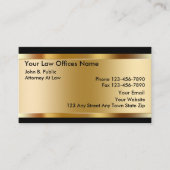 Visitenkarten der Staatsanwaltschaft Visitenkarte (Vorderseite)