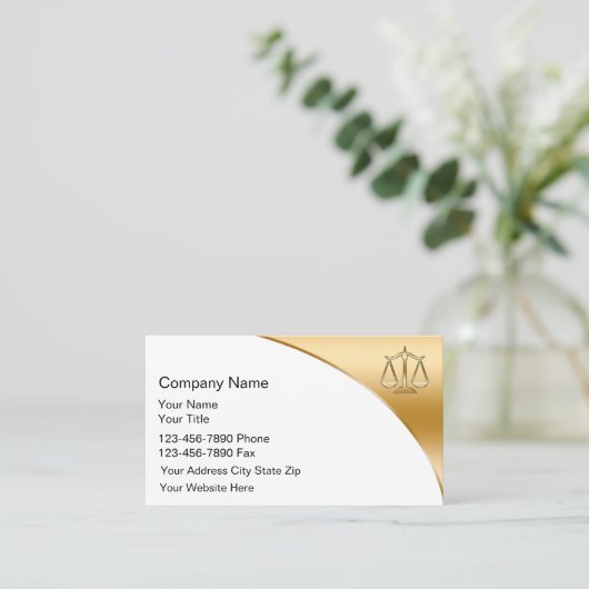 Visitenkarten der Staatsanwaltschaft Visitenkarte (Stehend Vorderseite)