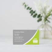 Visitenkarten der Zeitarbeitsfirma Visitenkarte (Stehend Vorderseite)