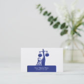 Visitenkarten des Anwalts Visitenkarte (Stehend Vorderseite)