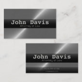 Visitenkarten des Anwalts Visitenkarte (Vorne/Hinten)