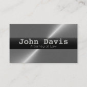 Visitenkarten des Anwalts Visitenkarte (Vorderseite)