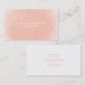 Visitenkarten des Aquarell-| Visitenkarte (Vorne/Hinten)