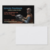 Visitenkarten des Autorn-(a) Visitenkarte (Vorne/Hinten)