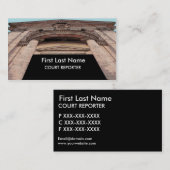 Visitenkarten des Gebäude Visitenkarte (Vorne/Hinten)