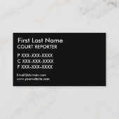 Visitenkarten des Gebäude Visitenkarte (Rückseite)