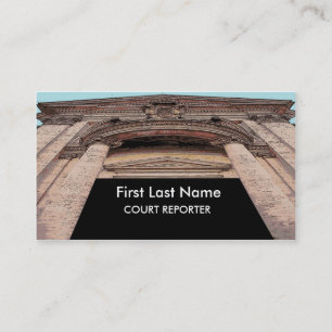 Visitenkarten des Gebäude Visitenkarte