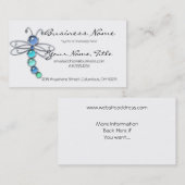 Visitenkarten des Metall-u. Visitenkarte (Vorne/Hinten)