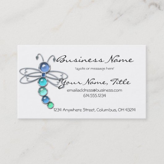 Visitenkarten des Metall-u. Visitenkarte (Vorderseite)