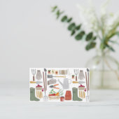 Visitenkarten - Design für Gartenwerkzeuge Visitenkarte (Stehend Vorderseite)