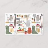 Visitenkarten - Design für Gartenwerkzeuge Visitenkarte (Vorderseite)