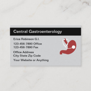 Visitenkarten-Design für Gastroenterologen Visitenkarte