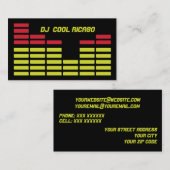 Visitenkarten DJ/Musik Visitenkarte (Vorne/Hinten)