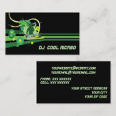 Visitenkarten DJ/Musik Visitenkarte (Vorne/Hinten)