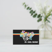 Visitenkarten DJ/Musik Visitenkarte (Stehend Vorderseite)