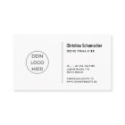 Visitenkarten - Einfach Online-Symbolleiste -