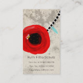 Visitenkarten einzigartig visitenkarte (Rückseite)