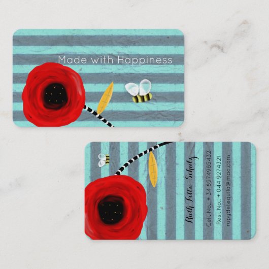 Visitenkarten einzigartig visitenkarte (Vorne/Hinten)