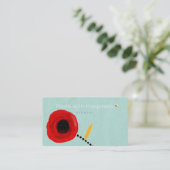 Visitenkarten einzigartig visitenkarte (Stehend Vorderseite)