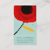 Visitenkarten einzigartig visitenkarte (Rückseite)