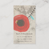 Visitenkarten einzigartig visitenkarte (Rückseite)