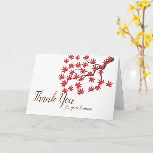 Visitenkarten - Erntedank Karte (Gelbe Blume)