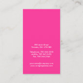 Visitenkarten fett Makeup Artist Visitenkarte (Rückseite)