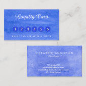 Visitenkarten für Aquarellfarben Visitenkarte (Vorne/Hinten)