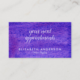 Visitenkarten für Aquarellfarben Visitenkarte