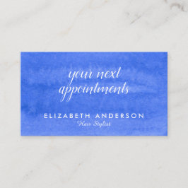 Visitenkarten für Aquarellfarben Visitenkarte