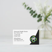 Visitenkarten für Ärzte im Gesundheitswesen Visitenkarte (Stehend Vorderseite)