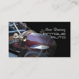 Visitenkarten für Auto-Restaurationsunternehmen Visitenkarte