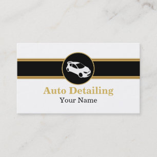 Visitenkarten für Autodetailing Visitenkarte