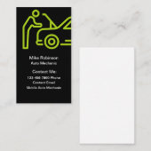 Visitenkarten für Automobil-Mechanik Visitenkarte (Vorne/Hinten)