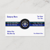 Visitenkarten für Automobile Visitenkarte (Vorderseite)