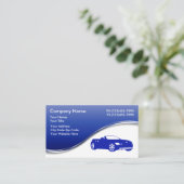 Visitenkarten für Automobile Visitenkarte (Stehend Vorderseite)