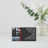 Visitenkarten für Automobile Visitenkarte (Stehend Vorderseite)