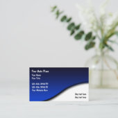 Visitenkarten für Automobile Visitenkarte (Stehend Vorderseite)