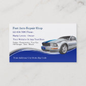 Visitenkarten für Automobile Visitenkarte (Vorderseite)