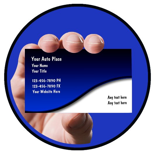 Visitenkarten für Automobile Visitenkarte