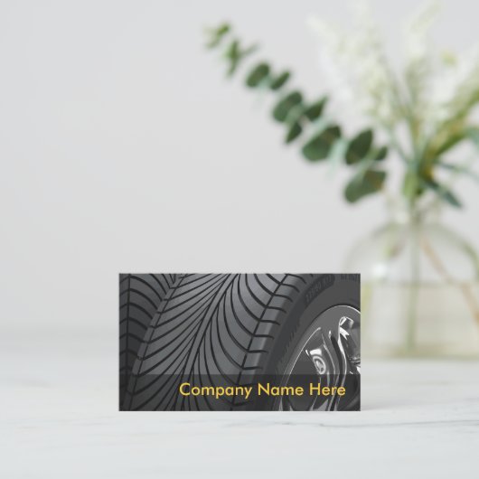 Visitenkarten für Automobile Visitenkarte (Stehend Vorderseite)