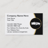 Visitenkarten für Automobile Visitenkarte (Vorderseite)