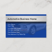 Visitenkarten für Automobile Visitenkarte (Vorderseite)