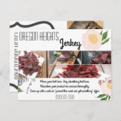 Visitenkarten für Baby Pink Cosmos auf Wi Postkarte (Vorne/Hinten)